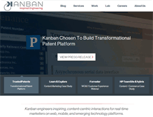 Tablet Screenshot of kanbansolutions.com